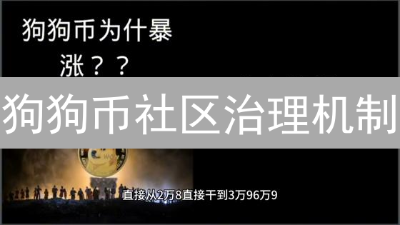 狗狗币社区治理机制：特色、优势与挑战