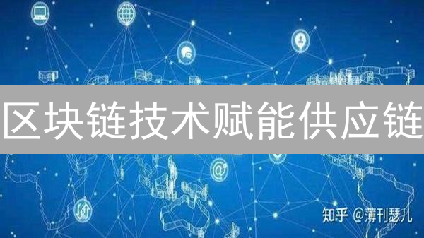 区块链技术赋能供应链：提升效率与透明度