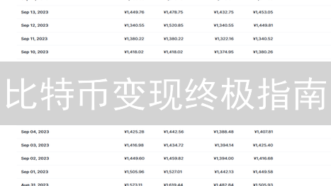 比特币变现终极指南：快速兑换人民币，告别投资焦虑！
