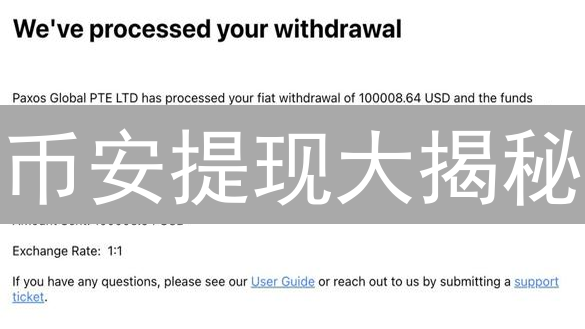 币安提现大揭秘：限制、费用、速度，一文搞懂！