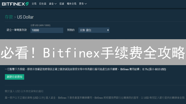 必看！Bitfinex手续费全攻略：省钱交易，就这么简单！