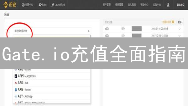 Gate.io充值全面指南：限制、教程、策略与优化详解