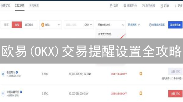 欧易(OKX)交易提醒设置全攻略：及时掌握行情，不再错过机会！